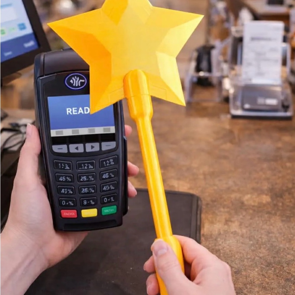 Yellow Star Magic Wand